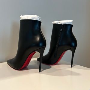 Lou Boutin So Kate 100 Black Boot, size 37